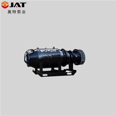 广西夏季防汛排雨的大排量混流式潜水泵